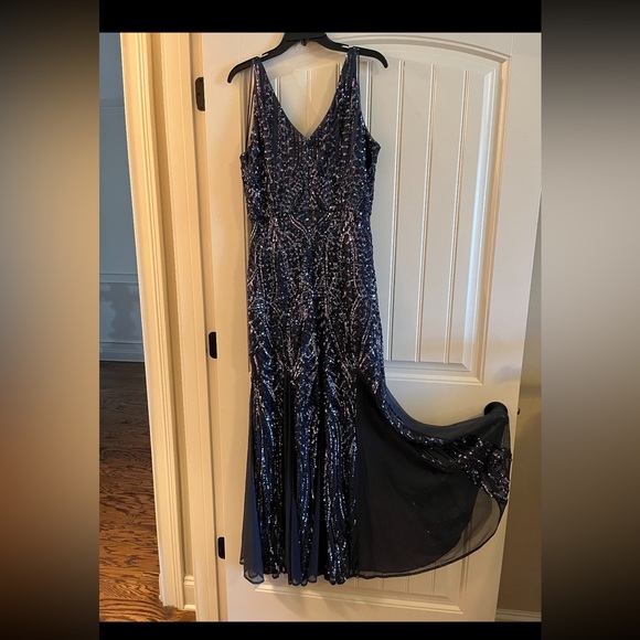 Navy Nightway size 14 dress. - Picture 1 of 4